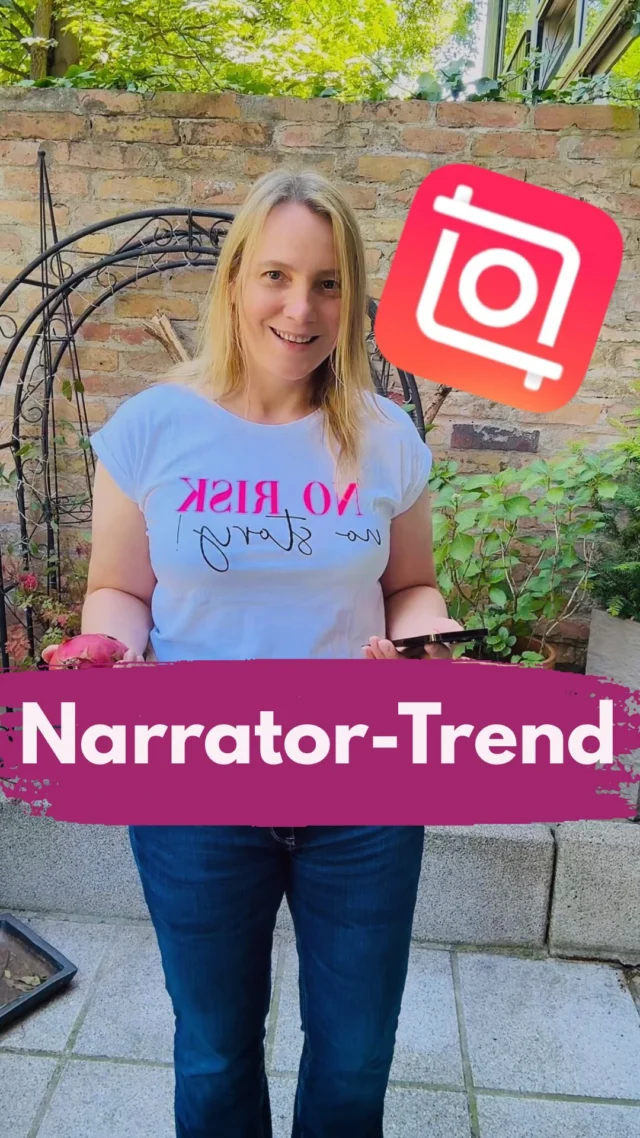 Du hast es dir gewünscht. Den Narrator-Trend mit InShot. 
Tipp: Plane und scripte dein Video vor dem Dreh und folge dann der Anleitung im Reel. 
Du willst dich in InShot einfuchsen 🦊, dann kommentiere mit Kurs und hole dir meinen REELly InShot Tutorial Kurs für Effekt-Reels. 
 _____________________________
Für mehr Tipps rund um die gewerbliche Nutzung von Instagram, Reels, Storys, Kurzvideos, Instagramwachstum, lizenzfreie Musik bist du hier goldrichtig.