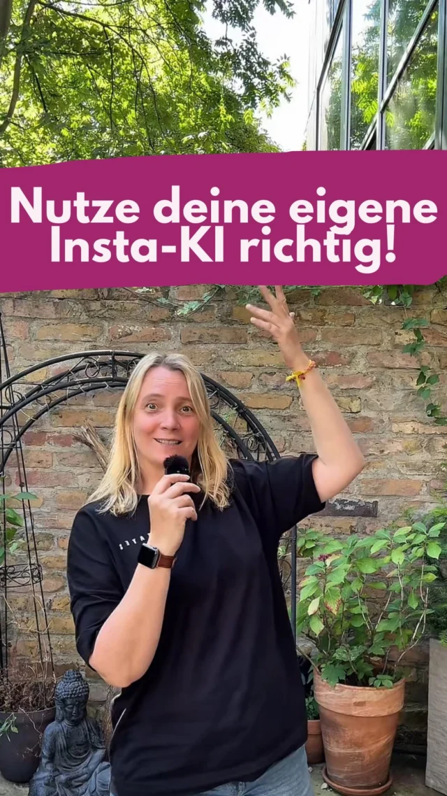 Diese neue Insta-Funktion nutzen die meisten falsch.
Der persönliche KI-Assistent. Es ist eine KI. Fehlerbehaftet und nicht wirklich ein Ersatz für deine Beratung oder Dienstleistung. 
Bei meinem ersten Versuch sollte sie meinen Followern nur bei der Profiloptimierung helfen. Und leider war sie nicht wirklich kompetent genug. 
Dann habe ich sie so trainiert, dass sie statt fehlerhafter Hilfe meine passenden Kurse und Programme empfiehlt. 
Und das ist doch die viel bessere Aufgabe für eine KI-Assistenz. 
Wie und mit welchen Prompts ich sie trainiert habe, das ist ein Bonusprogramm in der neuen REELly Challenge ab 01. September. 
Wenn du noch dabei sein willst, kommentiere mit GECKO für den Link. 🌺
_____________________________
Für mehr Tipps rund um die gewerbliche Nutzung von Instagram, Reels, Storys, Kurzvideos, Instagramwachstum, lizenzfreie Musik bist du hier goldrichtig.