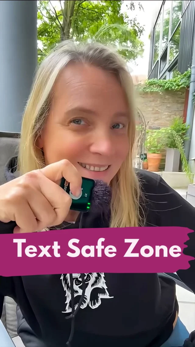 Hier sind 3 Lösungen, wie du deinen Text sicher in der Safe Zone platzierst. 
1. Instagram selbst. Allerdings verschiebt sich der Text ja beim Posten auch mal gern. 
2. Edits. Die Funktion wurde gerade eingeführt.
3. InShot hat diese Safe Zone Maske direkt in der App. 
PS die Türen zur REELly Challenge schließen am 31.08. - wenn du 2 Monate frischen, kreativen Input willst, 2 Tutorials und die 1x Live-Hook-Training pro Woche, dann kommentiere mit Gecko und hol dir den Link. 🌺
_____________________________
Für mehr Tipps rund um die gewerbliche Nutzung von Instagram, Reels, Storys, Kurzvideos, Instagramwachstum, lizenzfreie Musik bist du hier goldrichtig.