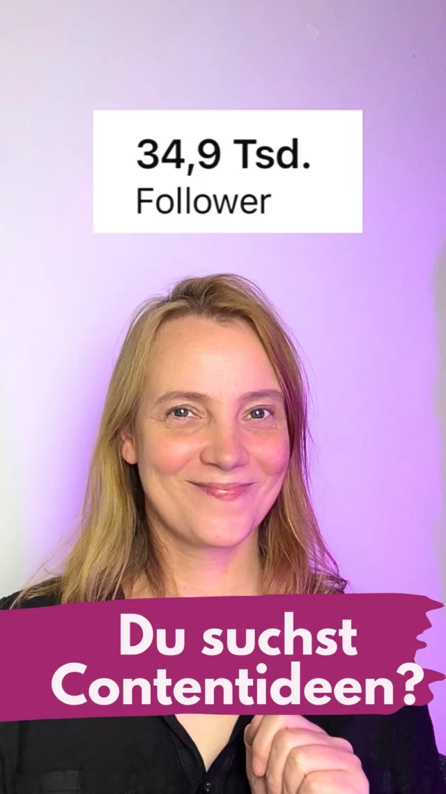 Na, weißt du wieder nicht, was du posten sollst und schaust dann mal was die Konkurrenz so macht? 
Am Ende sind Stunden vergangen, dein Frustlevel ist kurz vorm Kollabieren und du postest einfach nichts, weil … gibt’s schon alles und alle anderen machen es eh besser. 
Dieses Vergleichen ist wirklich das Schlimmste, was du dir hier selbst antun kannst. Deshalb sage dir: Du bist richtig so wie du bist und so wie du es machst, holt es genau die Menschen ab, die du haben willst. Dann schaust du bitte bei deinen Followern vorbei. Das sind Menschen, die schon ja zu dir gesagt haben. 
Welchen Problem siehst du und welches kannst du lösen? 
Schnapp dir dein Telefon, mach unbedingt das Licht an und ein Mikro ist cool. Hast du noch keins? Egal! 
Setz dir einen 20-30 Sekunden Limit und sprich dieses Problem an und gib eine Lösung. 
Und statt der Begrüßung beginnst du mit „statt (diesen Fehler) zumachen, mach lieber Folgendes (Anleitung zur Problemlösung). 
Auf den Profilen deiner Follower findest du immer die besseren Contentideen als bei deinen Mitbewerbern. Trust me! 🌺🫶
__________________________
Für mehr Tipps rund um die gewerbliche Nutzung von Instagram, Reels, Storys, Kurzvideos, Instagramwachstum, lizenzfreie Musik bist du hier goldrichtig.