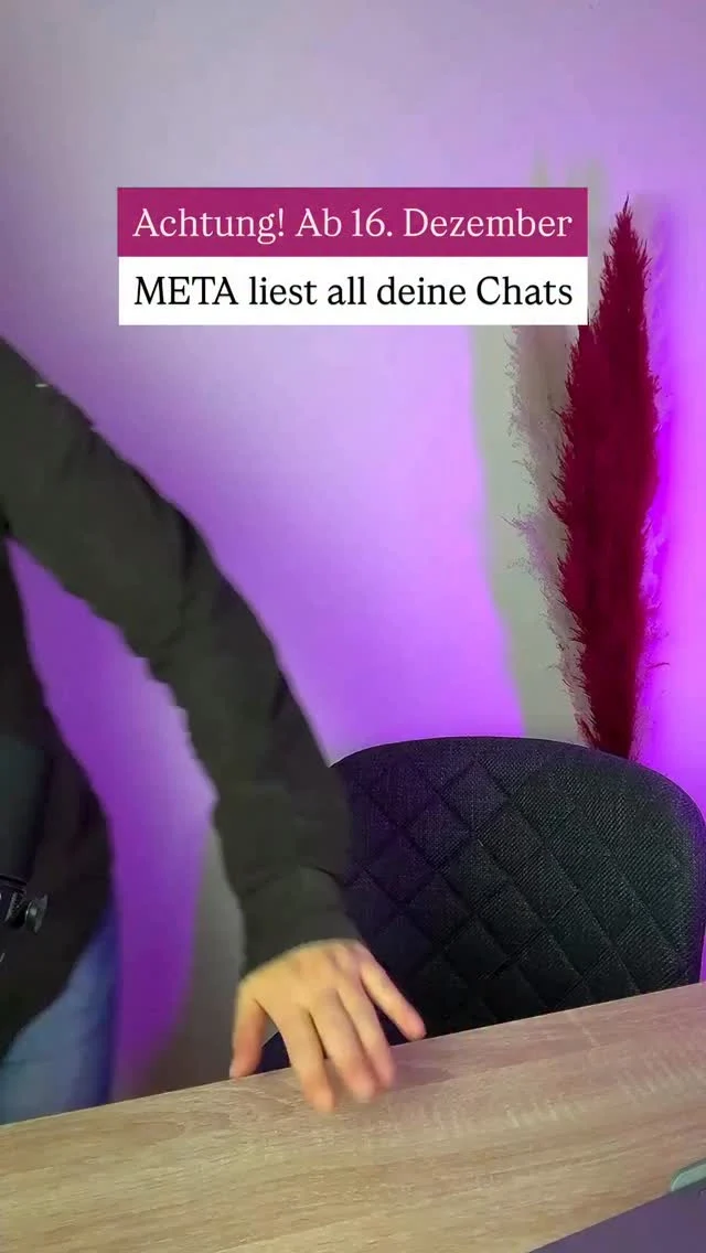Schon wieder geistert hier Clickbait-Müll rum, von Accounts, die lieber mit Verunsicherung Reichweite machen, als ihre Community aufzuklären. 
Herzlichen Glückwunsch! 🏆
Wahr ist:
Am 16. Dezember 2025 aktualisiert Meta seine Datenschutzrichtlinie, um Gespräche mit seinem KI-Assistenten auf Facebook und Instagram nicht wie bisher nur zum KI Training, sondern auch für personalisierte Werbung zu erfassen. 
Uns in der EU wird das erstmal noch nicht betreffen! 
Und dieses Widerspruchsformular, welches jetzt alle aufgrund dieser Posts suchen und ausfüllen, ist ein Antragsformular, um überprüfen zu lassen, ob deine sensiblen Daten durch Meta in die Meta KI gelangt sind. Dazu muss die KI dir diese Daten ausgespuckt haben und du musst die Prompts, die dazu geführt haben, dem Formular beifügen.
Hilf bei der Aufklärung und schick dieses Reel gerne weiter. 
__________________________
Für mehr Tipps rund um die gewerbliche Nutzung von Instagram, Reels, Storys, Kurzvideos, Instagramwachstum, lizenzfreie Musik bist du hier goldrichtig.