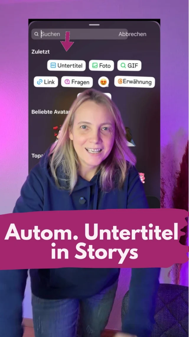 🔥 KRASSES STORY UPDATE 🔥
Automatische Untertitel.
Lange haben wir darauf gewartet und dann wird diese Funktion auch noch so heimlich eingeführt.
Die Anleitung findest du im Video. 
Falls du sie auch in der Suche nicht findest, gehe bitte in die Reelfunktion, lade ein Sprechvideo rein und nutze Untertitel-Funktion dort (benutzen reicht, du musst nicht posten). Und dann versuche es nochmal wie erklärt. 
Dieses Reel habe ich am 13. Mai 2024 gepostet und kurz danach dachte sich Insta: „Och nö“, nur um sie knapp 2 Jahre später wieder einzuführen. Kannste dir nicht ausdenken. 😂
_____________________________
Für mehr Tipps rund um die gewerbliche Nutzung von Instagram, Reels, Storys, Kurzvideos, Instagramwachstum, lizenzfreie Musik bist du hier goldrichtig.