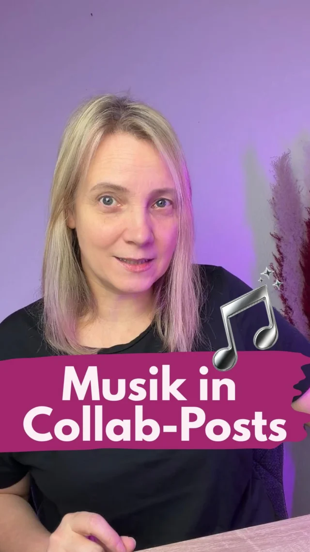 Musik bei Collab-Posts
Mich erreichen hier viele kreative Ideen. 
Betrachten wir das mal ganz nüchtern. Dem Rechteinhaber ist völlig egal, wer den Beitrag erstellt oder die Musik ausgesucht hat. Ihn interessiert nur, wer die Musik ohne Lizenz nutzt. 
Jeder Collab-Partner ist Mitveröffentlicher und demzufolge auch verantwortlich. 
Collab mit privatem Account. Obwohl das häufig argumentiert wird, fällt mir hier kein Beispiel ein. Weil jeder private Account, der mit einem gewerblichen Account kollaborieren möchte, ist dann nicht mehr rein privat und sollte ebenfalls die Musikrichtlinien beachten. 
Collab mit einem gewerblichen Account, der Musik von Epidemic Sound oä nutzt. Nicht sicher, weil die Lizenzen accountgebunden sind. Aus einer Einzel-Lizenz wird mit einem Collab nicht automatisch eine Gruppenlizenz.
Du kannst dir merken: 
Bei Collab-Posts gilt immer die strengste Regel. Jeder beteiligte Account muss die Musik eigenständig rechtlich nutzen dürfen.
Also am besten @community_creator_music und die Meta Soundcollection (RF)
Es gibt einfach Dinge, da hilft Kreativität nicht wirklich weiter. 
_____________________________
Für mehr Tipps rund um die gewerbliche Nutzung von Instagram, Reels, Storys, Kurzvideos, Instagramwachstum, lizenzfreie Musik bist du hier goldrichtig.