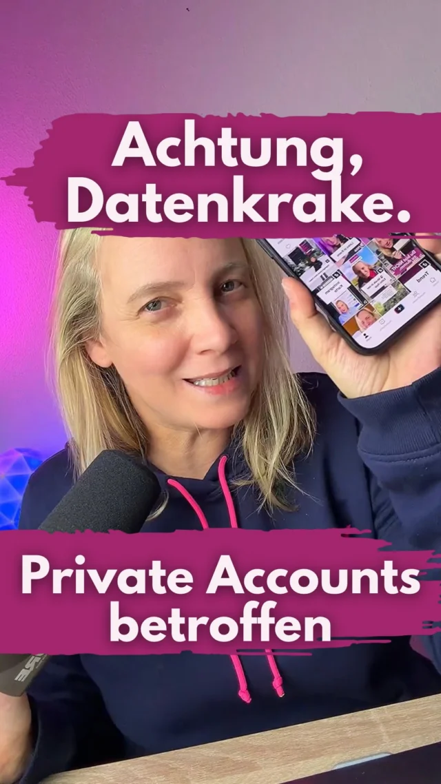 Achtung! 
Ich hab bei TikTok gesehen, dass es diese neue Funktion gibt und bin direkt in meine Einstellungen.
„KI darf deine Inhalte remixen“ 
‼️ Auch die privaten Videos, auch auf privaten Accounts‼️
Das unser öffentlicher Content genutzt wird, klar. Das ist auf jeder Plattform so. Aber ByteDance will jetzt wieder mal ans Private. Das haben sie uns ja bereits sehr deutlich bei CapCut gezeigt und nun auch einmal mehr wieder bei TikTok. 
Das ist offensichtlich Teil der KI-Offensive, die TikTok seit 2024 fährt. Neue Tools, neue Features, alles immer in Richtung AI.
Und natürlich kommt das nicht mit einem großen Paukenschlag, sondern klang- und sanglos unterm Radar. Ein kleiner Schalter irgendwo in deinen Einstellungen.
Du gibst TikTok damit die Erlaubnis, dein Video zu nehmen und daraus neue Inhalte zu bauen, zu verändern und umzuwandeln, als Training für die KI zu nutzen. 
Schick das Video an alle, für die es wichtig ist! 
Ich bin dann jetzt mal drüben und räume auf.
____________________________
Für mehr Tipps rund um die gewerbliche Nutzung von Instagram, Reels, Storys, Kurzvideos, Instagramwachstum, lizenzfreie Musik bist du hier goldrichtig.