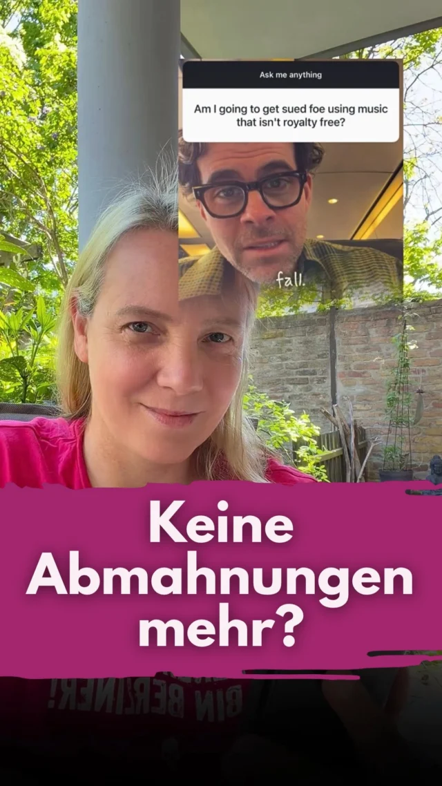 🔴 ACHTUNG
Die „Mosseri-Falle“ bei Musikrechten! 🎶
In diesem Video antwortet Instagram-Chef Adam Mosseri auf eine Nutzerfrage zum Thema Musikrechte. Seine Antwort: „Keine Sorge, wir haben die Lizenzen geklärt.“
VORSICHT: Das ist nur die halbe Wahrheit!
Machen wir den Kontext-Check. Warum antwortet er so?
1️⃣ Die Frage war sehr allgemein gestellt.
2️⃣ Die riesige Mehrheit der Nutzer ist privat unterwegs. Für sie stimmt die Aussage zu 💯. Instagram zahlt die Lizenzen für die private Nutzung.
3️⃣ Mosseri spricht zur Masse. Warum sollte er in einer kurzen Story auf die „Randgruppe“ der Business-Accounts eingehen?
💡 Wer fragt, bestimmt die Antwort. Die Antwort auf “Darf ich das?” ist immer abhängig davon, wer fragt, Privatperson oder Marke. Adam Mosseri spricht hier zu Privatpersonen. Wenn du Instagram geschäftlich nutzt, gelten für dich andere Regeln. Lass dich also nicht von einer allgemeinen Aussage in eine Abmahnfalle locken!
Sobald dein Content KOMMERZIELL wird (Markenaufbau, Verkauf, Kooperationen), greifen diese Standard-Lizenzen nicht mehr. Wenn du geschäftlich postest, brauchst du die Meta Sound Collection oder eigene Lizenzen (die gibts kostenfrei bei ccm = @community_creator_music )
📘 DU WILLST ES GENAU WISSEN?
Ich habe mein gesamtes Wissen zu Musikrechten in den „REELly Insta Music Guide“ gepackt, damit du auf der sicheren Seite bist.
👉 Kommentiere einfach „lalelu“ und ich schicke dir den Link zum Guide direkt zu! 📩
Quelle: Insta-Story von @mosseri