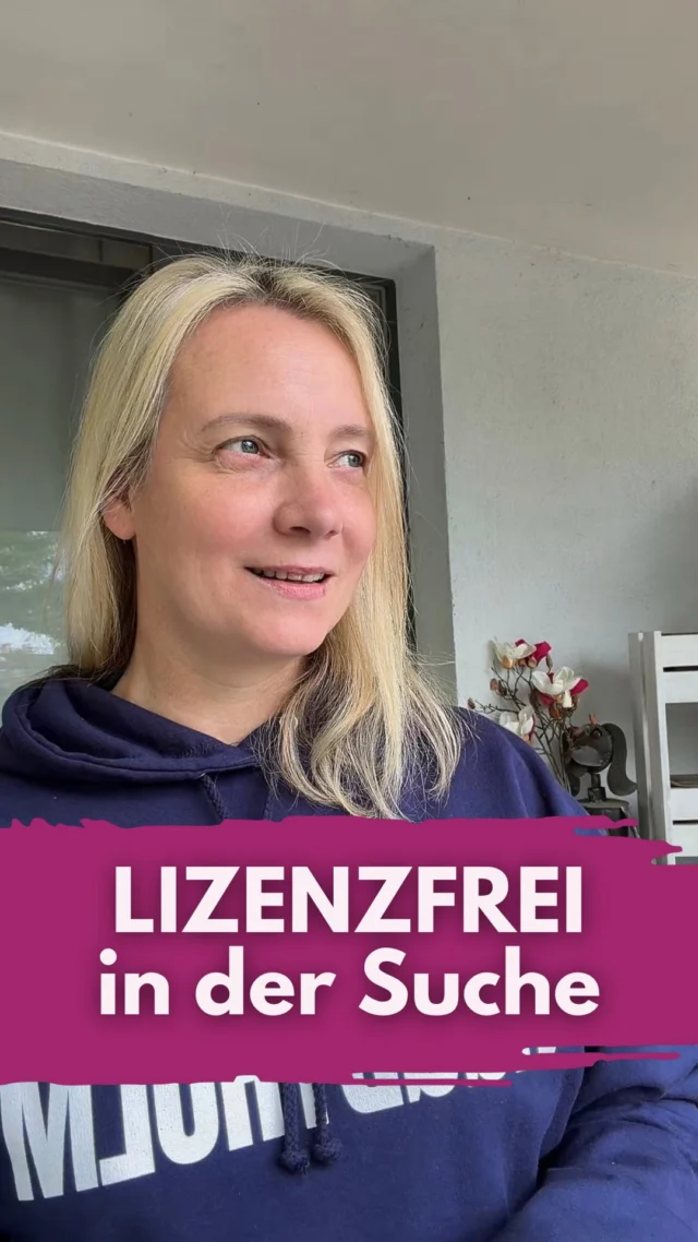 Fataler Fehler
Folgst du mir, machst du diesen Fehler höchstwahrscheinlich nicht mehr. Hilf trotzdem bitte mit einem Like, Kommentar oder Share das Reel zu verbreiten. 🙏
Folgst du mir nicht, dann habe ich einen umfassenden Guide mit Hintergrundwissen und Anleitungen, dass du hier sicher unterwegs bist -> kommentiere mit LALELU für den Link. 
Ich weiß, du willst alles richtig machen, sonst würdest du nicht nach „lizenzfrei“ suchen. Leider findest du so nichts sicheres. Jeder kann seine Audio so beschriften. Du weißt nicht, wo der Sound wirklich herkommt, aber du haftest dafür. Ein Audioname ist keine Lizenz. 
Kostenfrei und sicher (mit Lizenz in deiner Hand) sind die 
1. Meta Soundcollection (Lizenz in den Nutzungsbedingungen)
2. @community_creator_music (Lizenz direkt von den Künstlern) 
Lizenzfrei ist nichts auf dieser Welt. 
Es ist immer lizenzgebührenfrei (Meta zahlt bei der Soundcollection und bei @community_creator_music wird sie dir kostenfrei überlassen. 
Gemafrei = der Künstler ist nicht in der GEMA oder der Song nicht registriert. Jegliche Lizenzen müssen bei den Urhebern eingeholt werden. 
Zu meiner Audio: wenn du sie benutzt hast, es ist alles ok. Ich habe sie selbst aufgenommen und stelle sie hier auch zur kommerziellen Nutzung zur Verfügung. 
________________
Für mehr Tipps rund um die gewerbliche Nutzung von Instagram, Reels, Storys, Kurzvideos, Instagramwachstum, lizenzfreie Musik bist du hier goldrichtig.