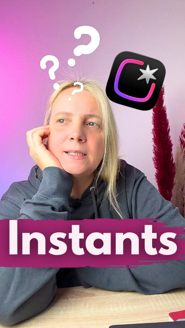 🔥Neu: Instants
Alles was du zu dieser neuen Funktion von Instagram wissen musst. 
Nur, ob wir sie wirklich brauchen, das weiß ich noch nicht. 😅 Du?