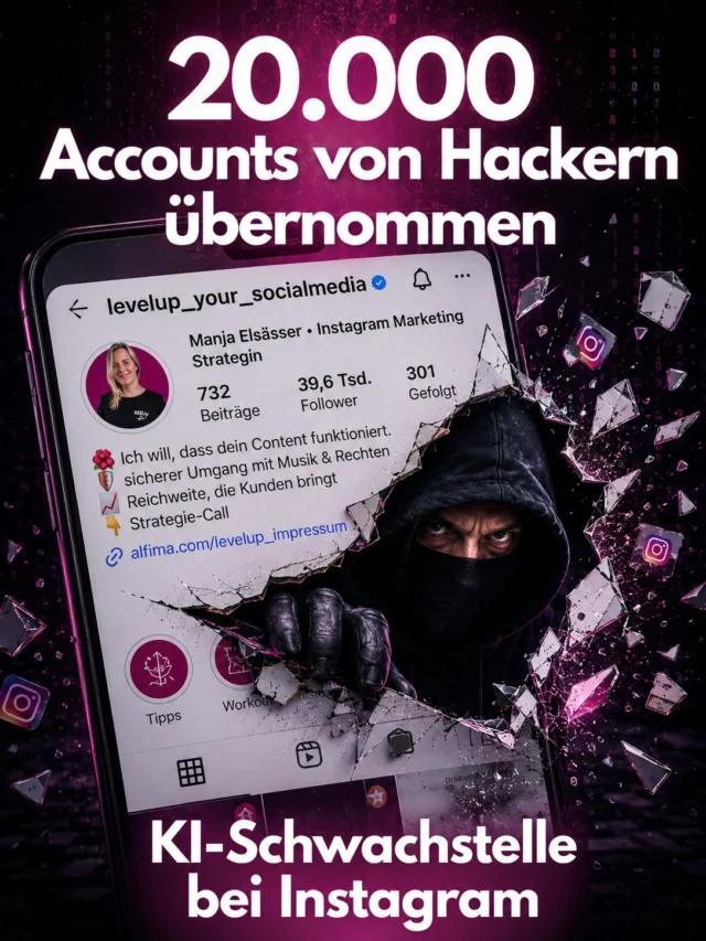 Durch KI-Sicherheitslücke bei Meta wurden 20.000 Instagram-Accounts von Hackern übernommen.
Die Lücke wurde zwar inzwischen geschlossen. Aber trotzdem verlieren jeden Tag Menschen ihre Accounts, weil sie ihre Sicherheitseinstellungen nie richtig eingerichtet haben.
Die 5 wichtigsten Einstellungen findest du im Karussell.
Speicher dir den Beitrag ab. Dein Zunkunfts-Ich könnte mal dankbar dafür sein. 🌺
________________
Hi, ich bin Manja.
Für Tipps rund um die gewerbliche Nutzung von Instagram, Reels, Storys, Kurzvideos, Reichweitenaufbau und Musikrechte bist du hier genau richtig.