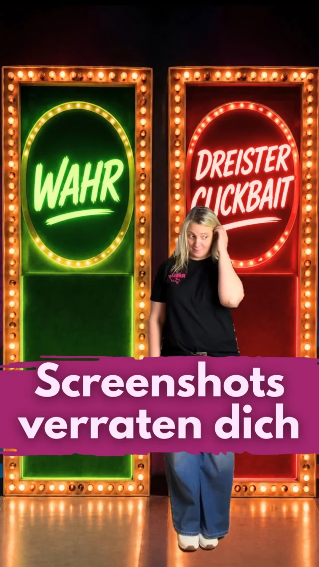 Diese Art von Beiträgen sehe ich in den letzten Tagen ständig.
Es ist immer dasselbe Muster. Eine große Behauptung, aber der entscheidende Nebensatz oder der Kontext fehlt. Die Kommentarspalte glüht. Ganz klar Clickbait. 
Ich habe fast das Gefühl, irgendwo wird das inzwischen als virales Erfolgsrezept verkauft.
Und ja, natürlich darf jeder seine Inhalte so gestalten, wie er möchte. Aber wir alle tragen doch auch Verantwortung dafür, wie wir Informationen weitergeben und wie wir mit den Reaktionen der Menschen umgehen. Gerade jetzt in dieser Zeit, in der Fake News ohnehin schon für genug Verunsicherung sorgen.
Und darum gibt es ab heute diese neue Serie.
Wahr oder dreister Clickbait?
Wenn dir so ein Beitrag begegnet, schick ihn mir oder markiere mich gern. Vielleicht landet er in genau dieser Serie. 
Reichweite braucht keine Panikmache. In meinen Programmen lernst du Marketing, das ohne Angst und Empörung funktioniert.🌺
________________
Hi, ich bin Manja.
Für Tipps rund um die gewerbliche Nutzung von Instagram, Reels, Storys, Kurzvideos, Reichweitenaufbau und Musikrechte bist du hier genau richtig.