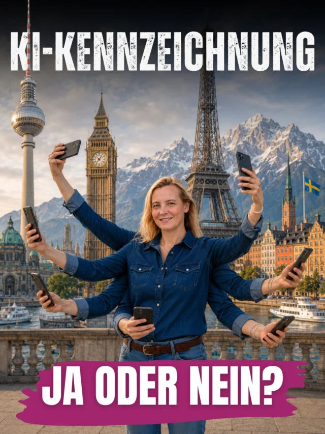 Ab dem 2. August gelten die neuen Transparenzpflichten des EU AI Acts. 
Dieses Bild hier habe ich bei Instagram selbst als KI-Inhalt gekennzeichnet.
Aber heißt das, dass ich es auch nach dem EU AI Act kennzeichnen muss?
Ja oder nein?
Ich bin gespannt, wie du entscheidest.
Wenn du meinen kostenlosen Guide zur KI-Kennzeichnung für Creator haben möchtest, kommentiere einfach mit FUTURA.
________________
Hi, ich bin Manja.
Für Tipps rund um die gewerbliche Nutzung von Instagram, Reels, Storys, Kurzvideos, Reichweitenaufbau und Musikrechte bist du hier genau richtig.