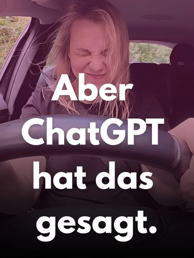 Wenn mir noch mal jemand schreibt: „Aber ChatGPT hat gesagt …“, dann platze ich ein klitzekleines bisschen.
ChatGPT ist ein super Tool. Aber bei Themen, bei denen du selbst nicht sicher bist, solltest du nicht einfach die erste Antwort glauben und übernehmen.
Frage genauer nach, lasse dir Quellen nennen und prüfe die Antwort. 
Oder nutze wenigstens einen Prompt, der ChatGPT dazu bringt, Rückfragen zu stellen, Unsicherheiten offenzulegen und nicht einfach irgendwas überzeugend zu formulieren.
Der Prompt zum Kopieren:
„Bevor du meine Frage beantwortest, prüfe bitte, ob dir Informationen fehlen. Wenn ja, stelle mir zuerst alle Rückfragen, die für eine möglichst zuverlässige Antwort notwendig sind. Triff keine Annahmen. Beantworte meine Frage erst danach. Nenne mir außerdem die verlässlichen Quellen zu deiner Antwort und verlinke sie und kennzeichne, welche Aussagen gesichert sind und welche von Annahmen oder Auslegungen abhängen.“
Oder schreibe UDON in die Kommentare, dann schicke ich ihn dir direkt ins Postfach. 
________________
Hi, ich bin Manja.
Für Tipps rund um die gewerbliche Nutzung von Instagram, Reels, Storys, Kurzvideos, Reichweitenaufbau und Musikrechte bist du hier genau richtig.