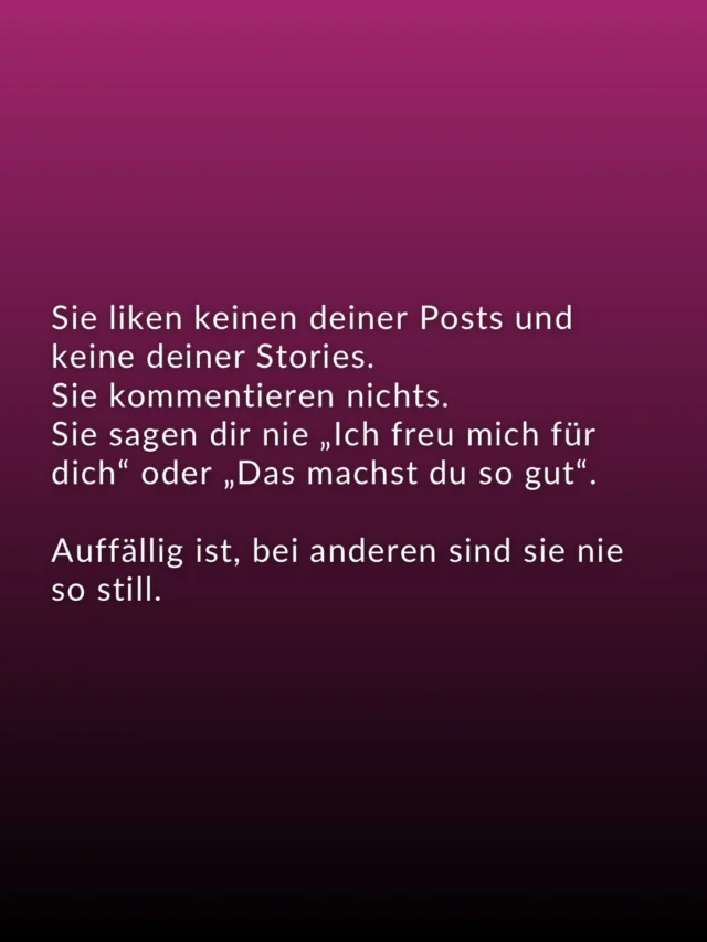 Manchmal tut es einem selbst wirklich auch mal ganz gut, zu überlegen, was beim Gegenüber gerade los sein könnte, als nur zu erwarten.
Nicht jedes fehlende Like ist auch gleich fehlende Unterstützung.
Und nicht jede Freundschaft muss sich auf Instagram beweisen.
Mein Wort zum Mittwoch 🫶🌺
________________
Hi, ich bin Manja.
Für Tipps rund um die gewerbliche Nutzung von Instagram, Reels, Storys, Kurzvideos, Reichweitenaufbau und Musikrechte bist du hier genau richtig.