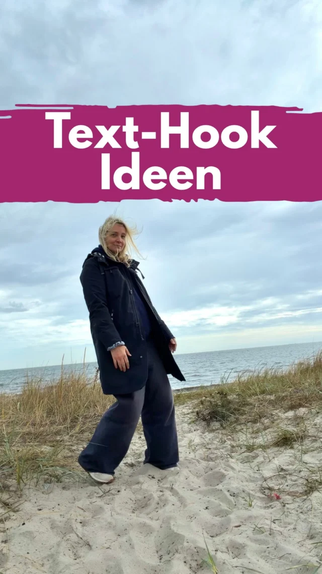 Mach den Text zum Teil deines Videos, statt ihn einfach draufzuklatschen. Hier sind ein paar Anregungen. 
Zu welcher willst du ein Tutorial? 
Übrigens alle sind mit Edits erstellt. 
________________
Hi, ich bin Manja.
Für Tipps rund um die gewerbliche Nutzung von Instagram, Reels, Storys, Kurzvideos, Reichweitenaufbau und Musikrechte bist du hier genau richtig.
