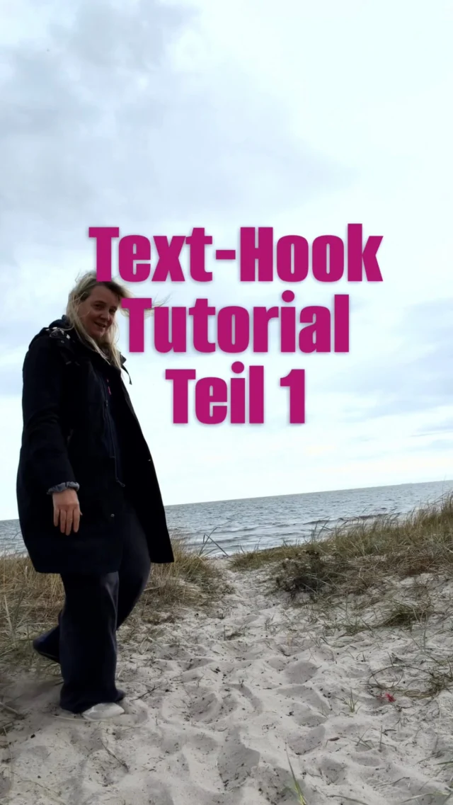 Teil 1 - Texthook mal anders.
So duckst du dich unter deinem Text durch.
Instagram Tutorial | Reels Tutorial | Texthook | Text Animation | Reels erstellen
________________
Hi, ich bin Manja.
Für Tipps rund um die gewerbliche Nutzung von Instagram, Reels, Storys, Kurzvideos, Reichweitenaufbau und Musikrechte bist du hier genau richtig.