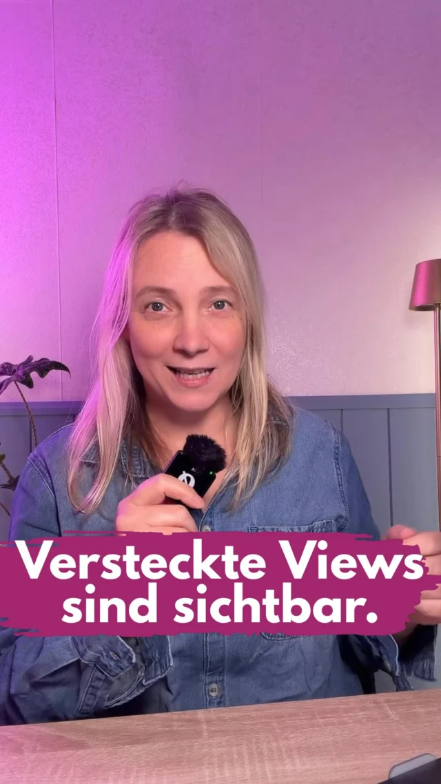 Versteckte Views sind sichtbar. Ja, wirklich.
Von außen wirken versteckte Views, als würdest du etwas verstecken wollen, was niemand sehen soll. Das schafft eher Misstrauen als Vertrauen. Wenn du über Instagram Kunden gewinnen willst, ist Transparenz wesentlich besser. Auch wenn deine Zahlen gerade nicht so aussehen, wie du sie gerne hättest.
Wenn du deine Views ausblendest, weil du sie selbst zu niedrig findest, überlege dir das nochmal.
Jeder Account hat mal klein angefangen. Jeder hat Reels, die schlechter laufen. Ein kleiner Account hat andere Zahlen als ein großer. Und ein Reel mit vielen Views ist noch lange kein Reel, das dir Kunden bringt.
Views sind eine Zahl, kein Qualitätsurteil für deinen Content.
Wenn du mit deiner Reichweite unzufrieden bist, können wir uns anschauen, woran es liegt und was du verändern kannst.
Aber verstecken ist wirklich keine gute Idee.
Zumal sie ja gar nicht wirklich versteckt sind.
________________
Hi, ich bin Manja.
Für Tipps rund um die gewerbliche Nutzung von Instagram, Reels, Storys, Kurzvideos, Reichweitenaufbau und Musikrechte bist du hier genau richtig.
