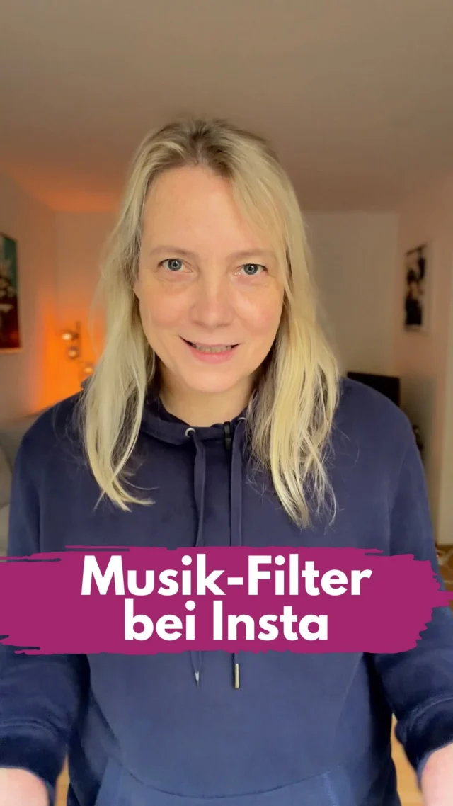 So einfach war es noch nie. 
Wenn du jetzt immer noch keine lizenzgebührenfreie Musik als nicht privater Account benutzt, ja dann empfehle ich dir, schon mal die Portokasse mit einigen tausend Euro aufzufüllen. 
Mit dem neuen Musik-Filter direkt bei Insta kannst du die lizenzgebührenfreie Soundcollection jetzt wunderbar nach nach Jahreszeiten, Stimmungen, Musikrichtungen oder bestimmten Situationen durchsuchen. 
Gib einfach ein englisches Keyword ein, zum Beispiel Autumn, Summer, Sad, Happy, Funny, Romantic, Dramatic, Travel, Fashion, Cinematic oder Chill. 
Dann wählst du den Filter „Lizenzfrei“ und bekommst passende Sounds aus der Sound Collection angezeigt.
Also wirklich easy, jetzt sicher und professionell Musik zu nutzen. 🌺
________________
Hi, ich bin Manja.
Für Tipps rund um die gewerbliche Nutzung von Instagram, Reels, Storys, Kurzvideos, Reichweitenaufbau und Musikrechte bist du hier genau richtig.